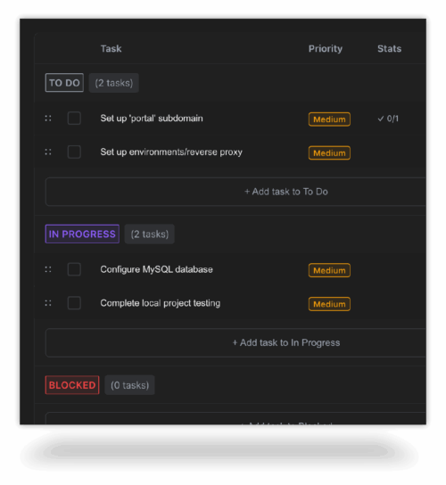 AI-Assisted Project Hub
