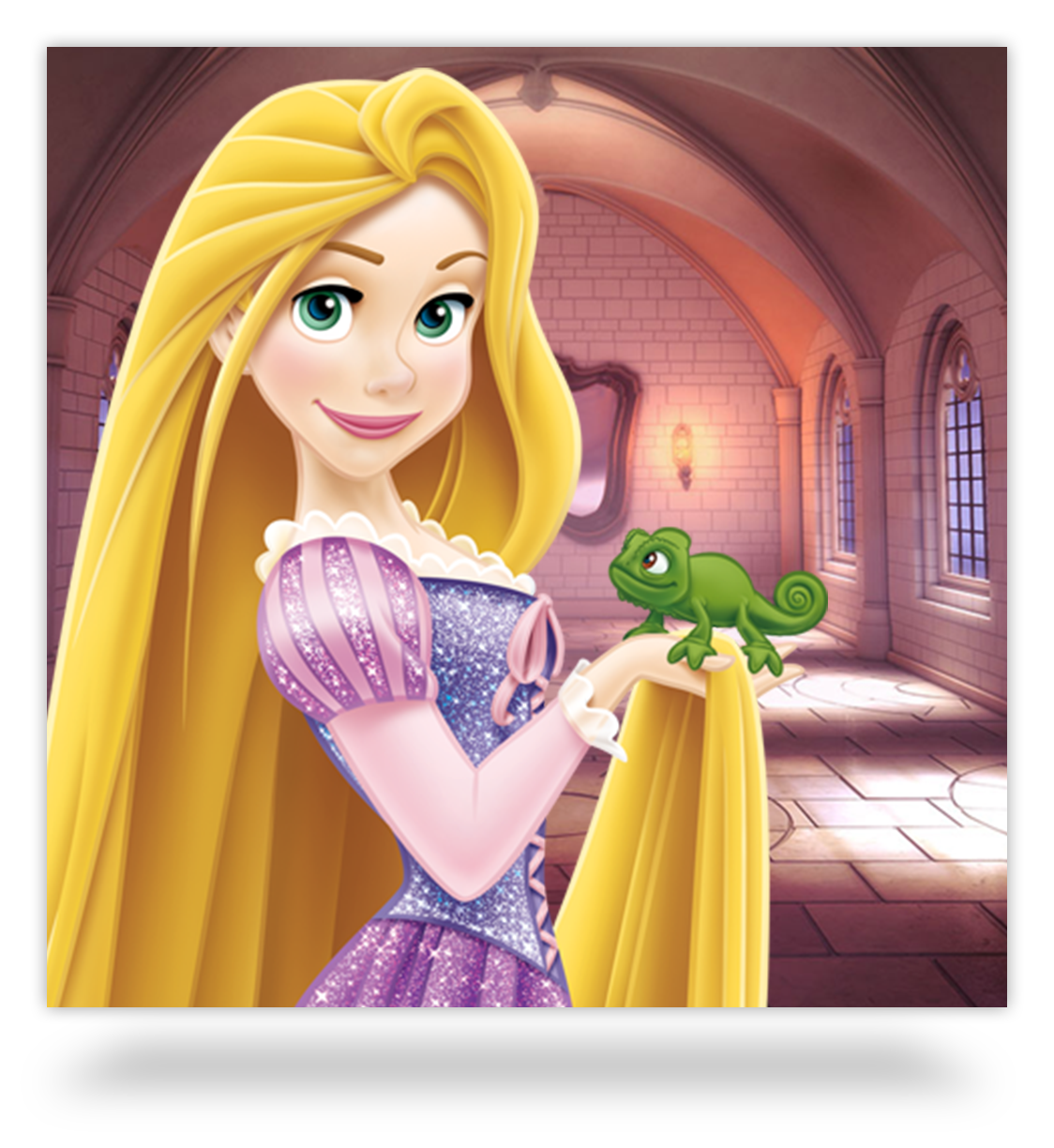 Disney Rapunzel - HTML5 Drawing Game