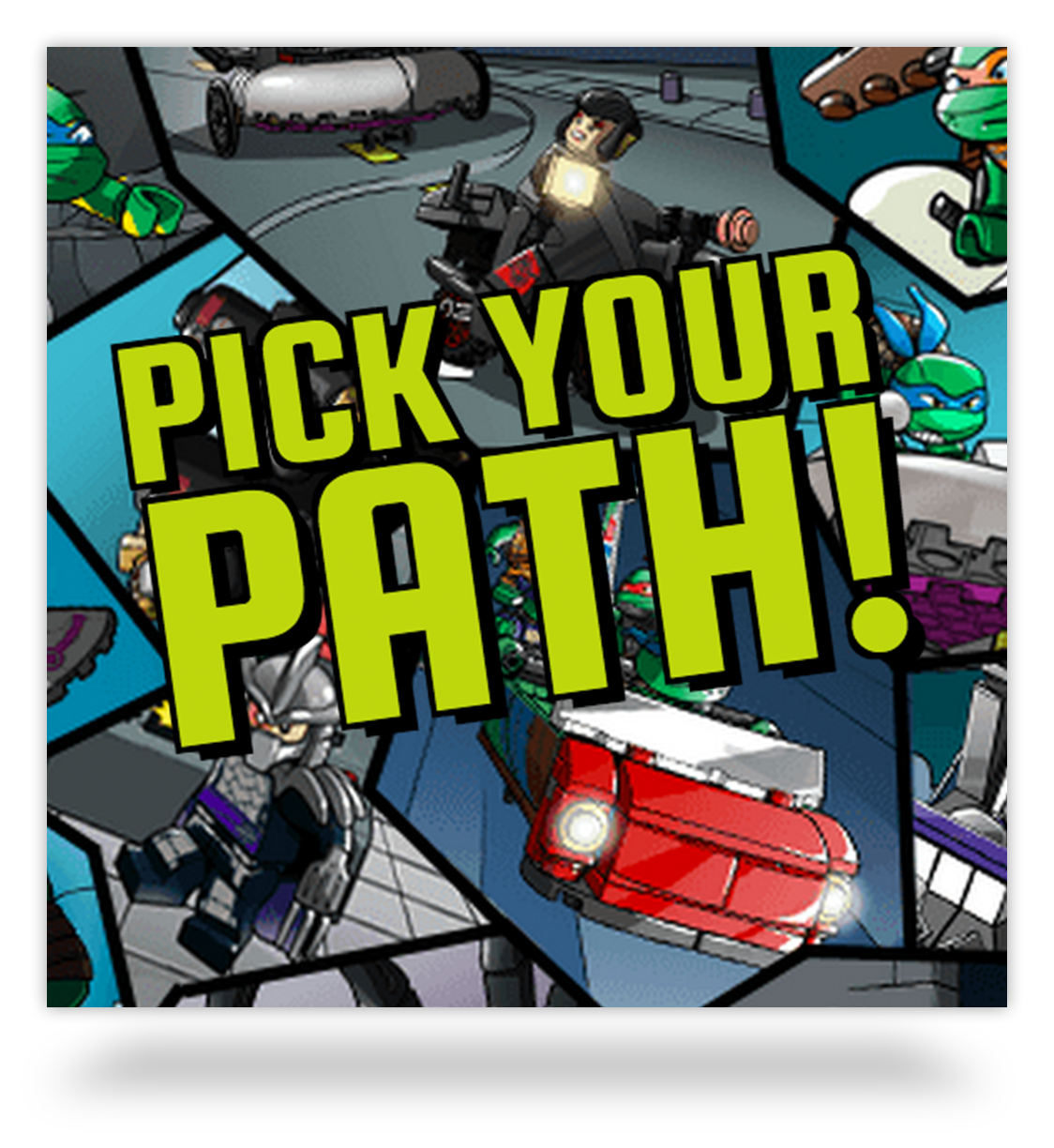 LEGO&reg; - Teenage Mutant Ninja Turtles Comic