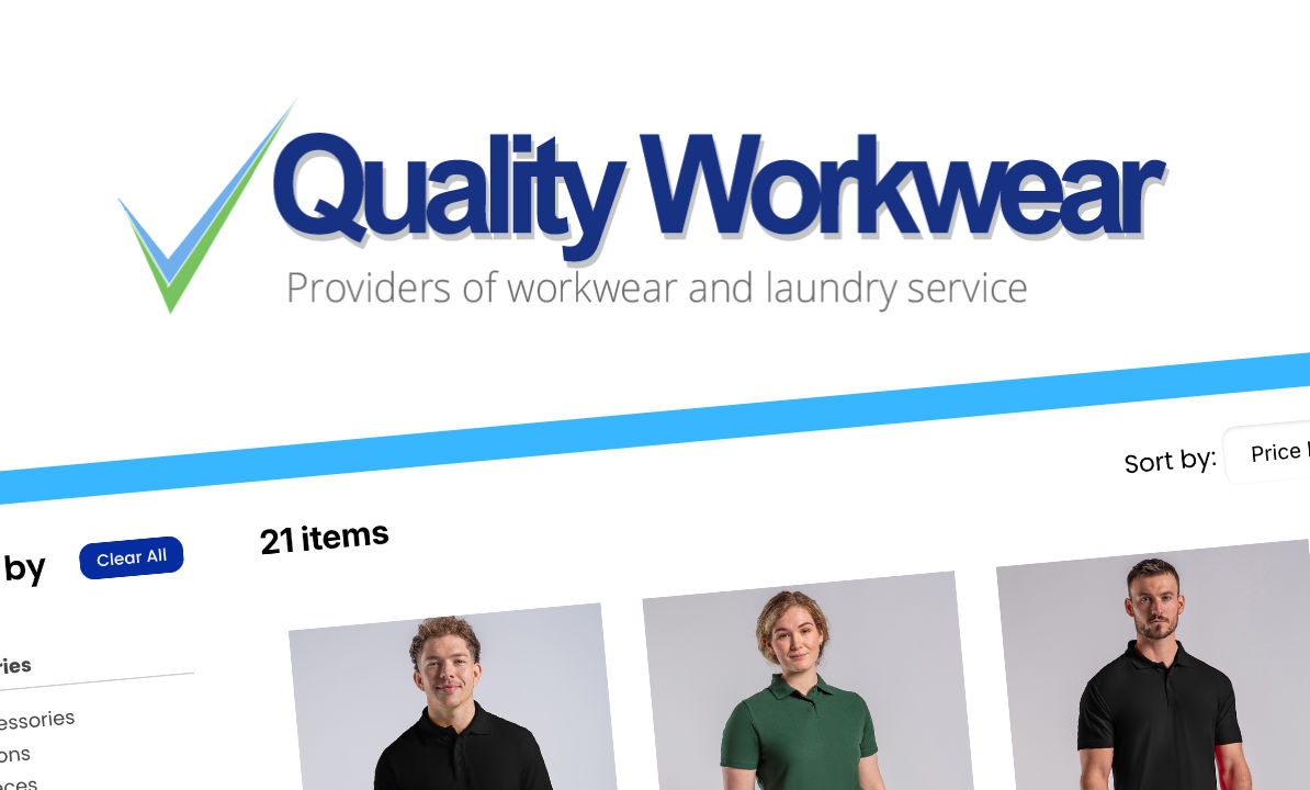 Quality Workwear - Online Store and Customisation Tool